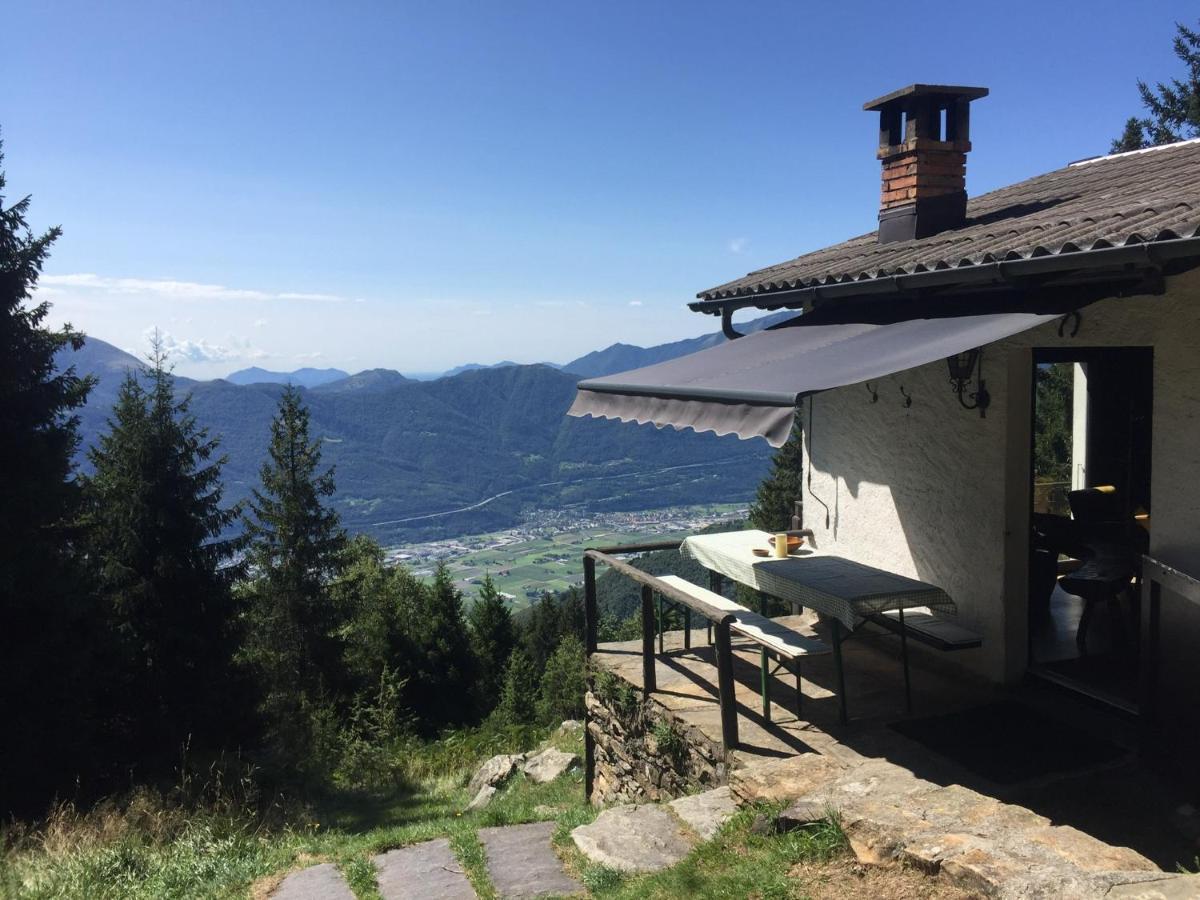 Do-Minus Boutique Home & Private Spa Ca Pedrot Mountain Cottage Monte Carasso Kültér fotó